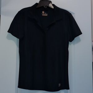 Carhartt women's short sleeve work polo size small
